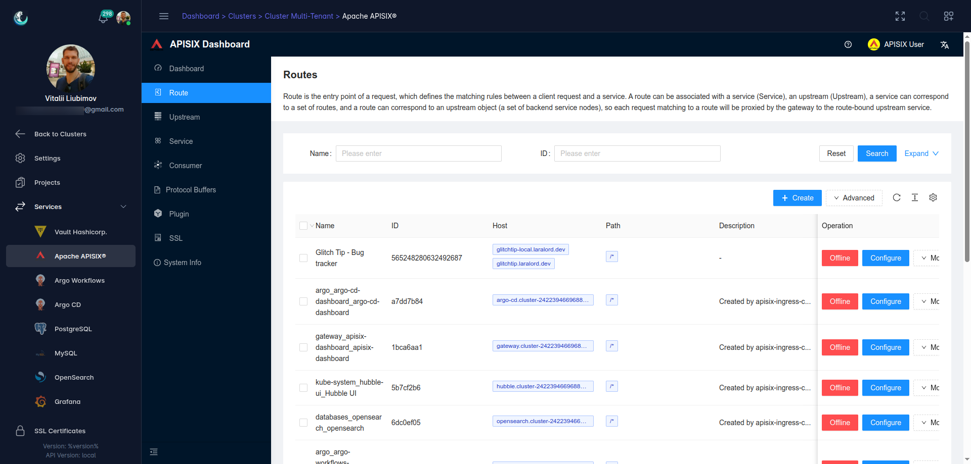 Secure Access Proxy to Apisix Dashboard